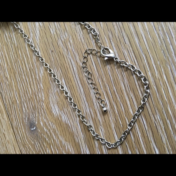Silver Philosophical Cross Necklace & Drop Earring - Picture 11 of 11